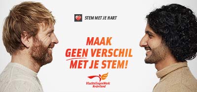 Verkiezingscampagne Vluchtelingenwerk